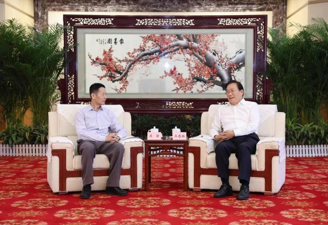 王忠林会见中国证监会主席吴清 更好发挥资本市场功能作用 助力加快建成支点
