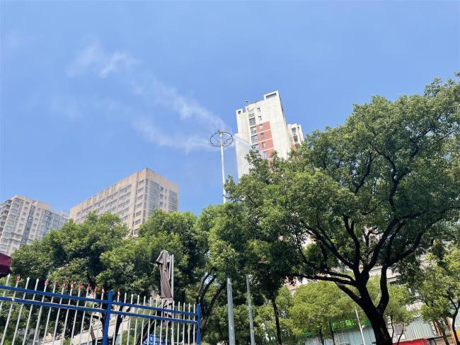街头喷雾真能降温？武汉一条街安装8台雾森 引发市民热议