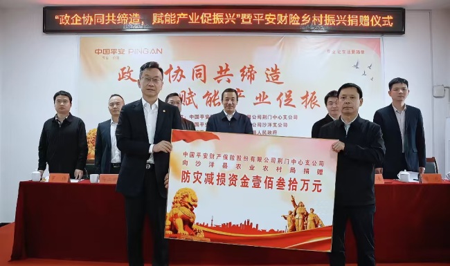 平安产险湖北分公司举办“政企协同”乡村振兴主题活动