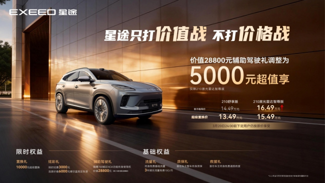 与用户同行｜星途ET5，以诚意福利回馈每一份信任