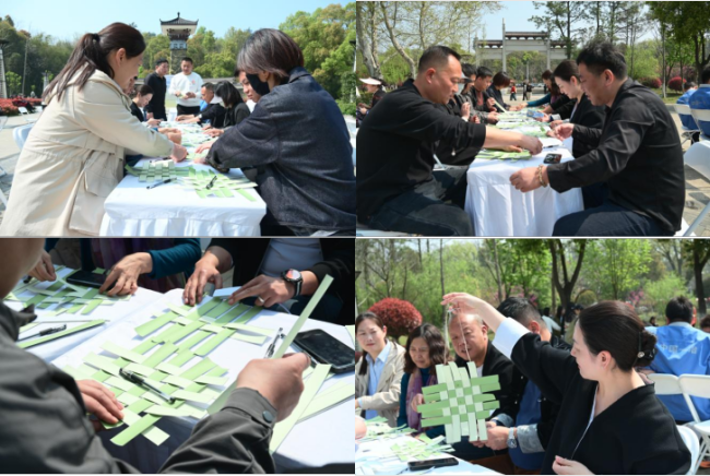 鲜花祭先烈，家书忆故人：百余名大学生与政社企党团员青年在江夏熊廷弼公园共度清明