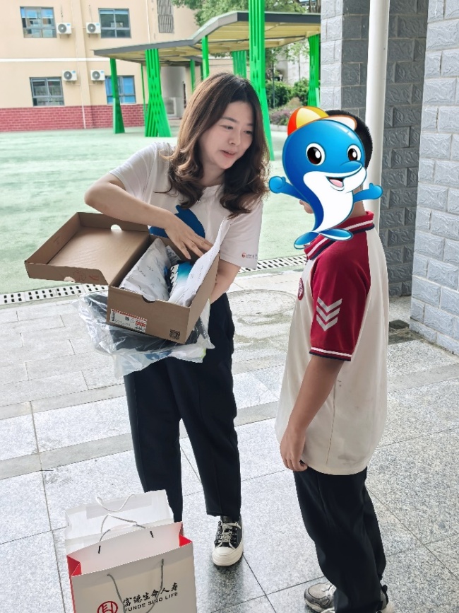 四次温情赴约，守护少年微光 ——富德生命人寿走访土城小学帮扶失亲学子