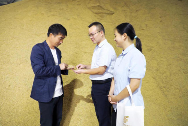 金融活动润秋收 守护田间好“丰”景——邮储银行荆州市分行全力护航秋粮颗粒归仓