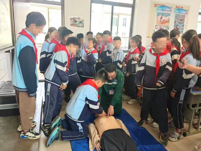普及急救知识守护生命安全——淄博市张店区妇幼保健院开展小学生急救技能科普活动