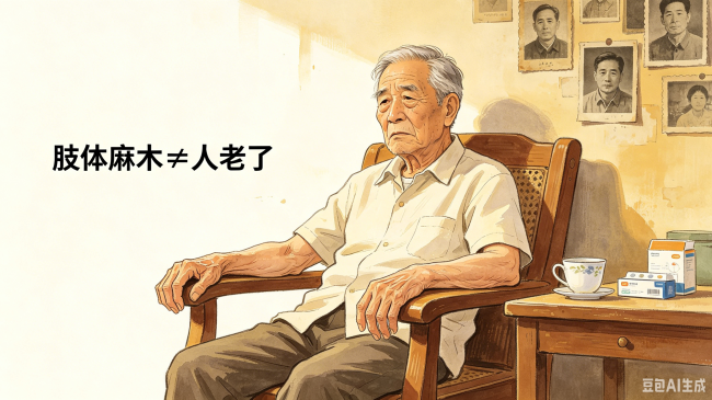 肢体麻木就是人老了？别再被误区误导，或是风湿免疫病预警信号