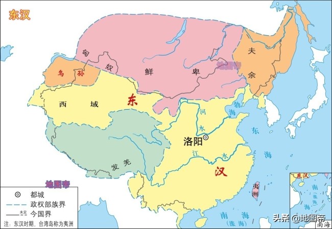 汉朝历史|22张地图快速看汉朝历史（西汉和东汉）