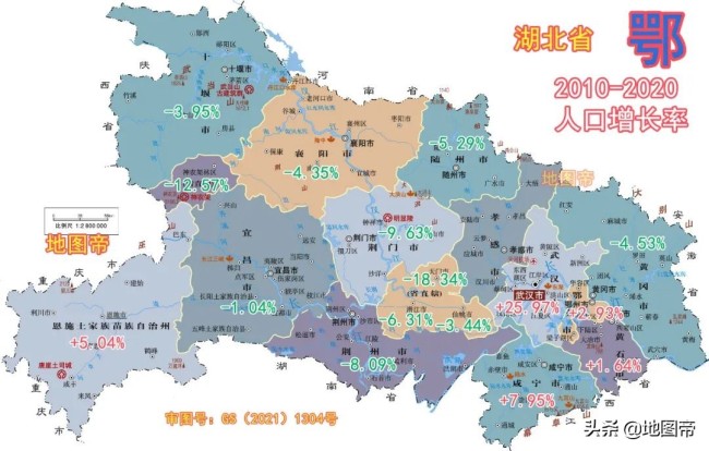 武汉人口大增，湖北省其他城市人口为何负增长？