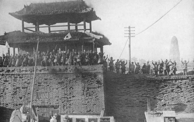 日军占领锦州城