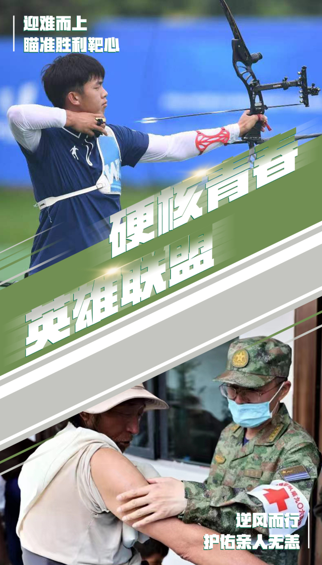 献礼八一建军节丨不同的赛道，一样的奋勇拼搏