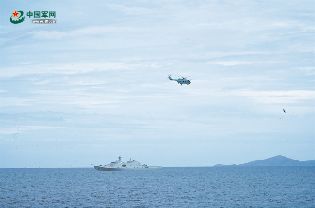 中泰“蓝色突击-2023”海军联合训练海上课目启动