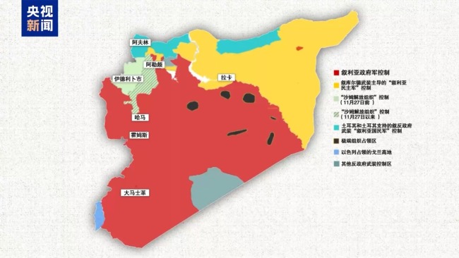 战火蔓延至中部哈马省 政府军多线作战 一文读懂叙利亚境内各方力量分布
