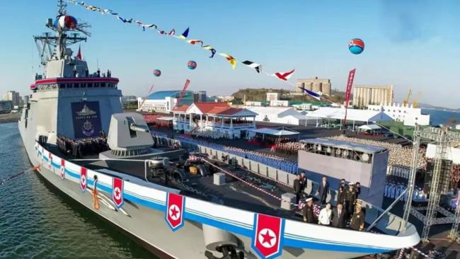 专家：朝鲜5000吨“大驱”火力逆天 核威慑驶向海洋