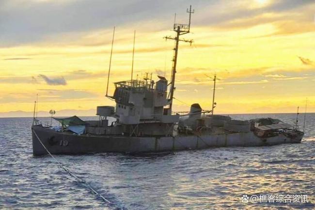 美菲演習靶艦提前沉沒 海況不佳致意外