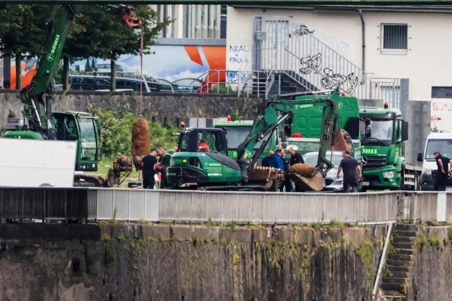 德国科隆：3枚二战时期炸弹被拆除 二战遗留炸弹成功拆除