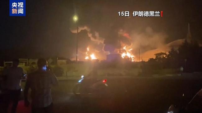伊朗导弹袭击以多地 互袭升级冲突加剧