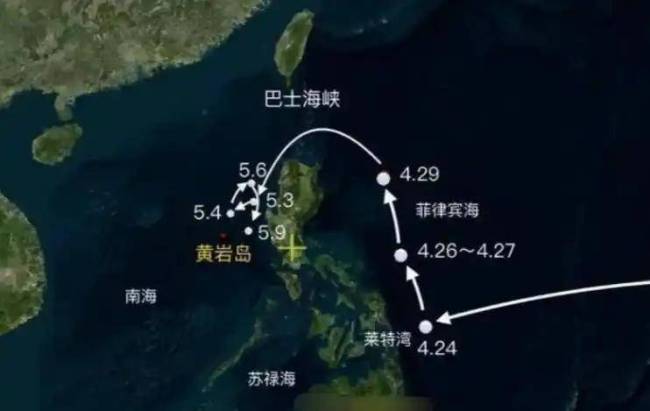 卫星图揭美军机南海坠毁真相