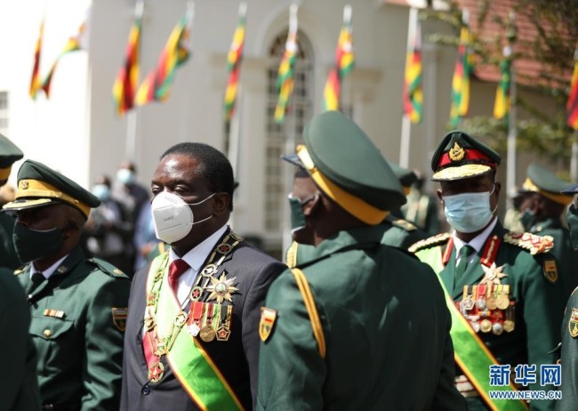 津巴布韦总统独立日致辞感谢中国抗疫支援