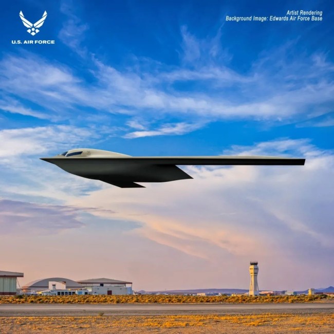 美国空军公布未来轰炸机效果图