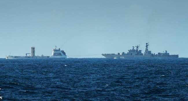 回應英軍在俄邊境活動？俄軍驅逐艦進入英吉利海峽