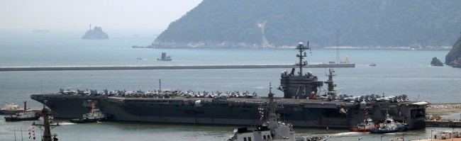 美军方鼓吹增派航母威慑中国