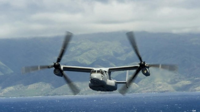 美空军停飞52架cv-22鱼鹰军机