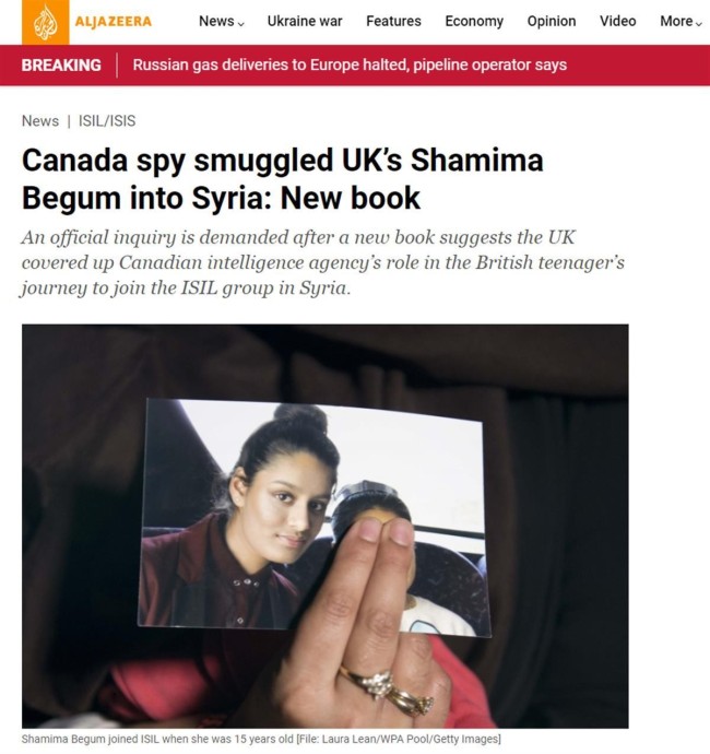 加拿大間諜被曝販運英國少女 驚了！“五眼聯盟”丑聞曝光