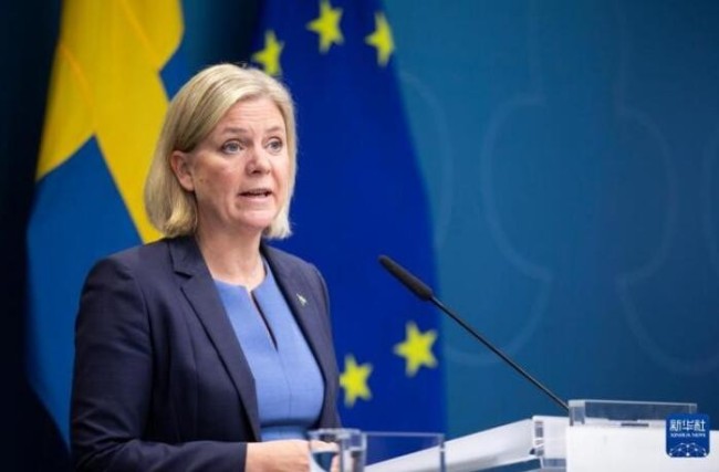 瑞典首相安德松宣布辞职 并承认在2022年议会选举中失利