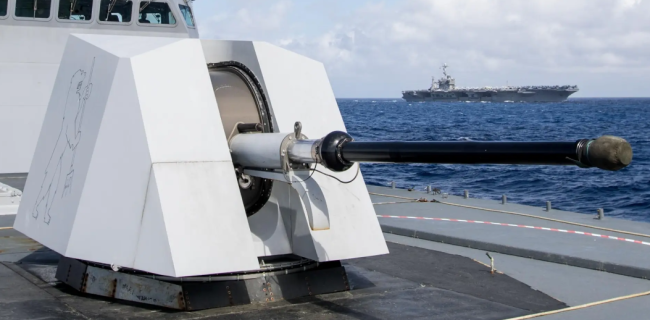 外媒：以色列海军护卫舰配装超快型舰炮
