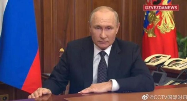 普京:西方已表明要摧毁俄罗斯