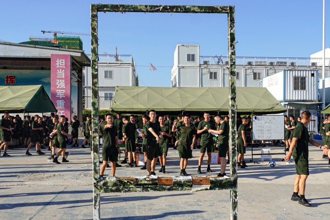 国庆军营美食游园活动！流连忘返！