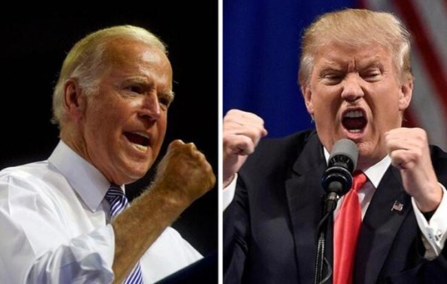 拜登相信自己能再次击败特朗普很欢迎与特朗普再次角逐