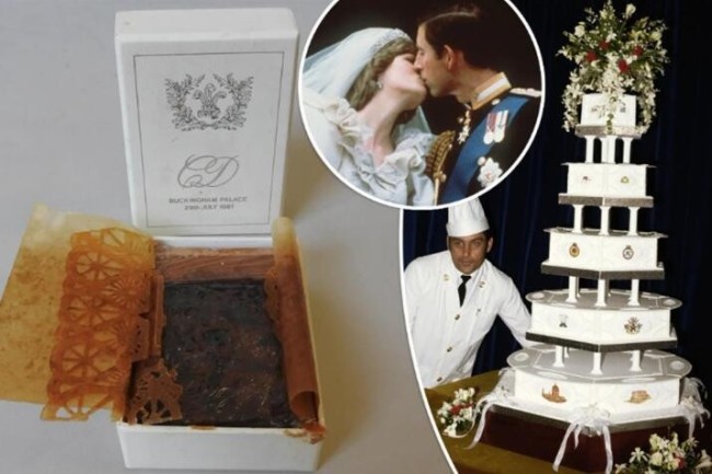 英国王结婚蛋糕将拍卖 已存放41年