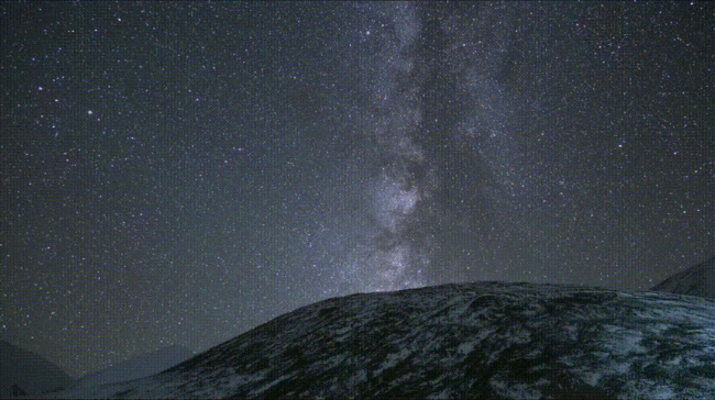 邊關的星海，美到窒息