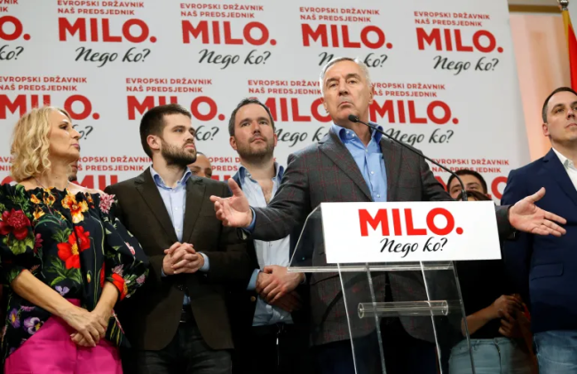 执政30年后黑山总统败选 米拉托维奇当选新一任总统 在竞选中承诺遏制腐败，提高生活水平