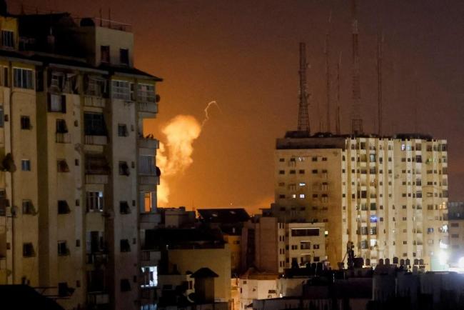 以色列军方空袭加沙地带 加沙地带的伤亡情况尚不清楚