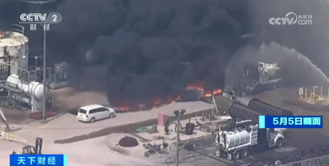 最高紧急状态！这一炼油厂，3天内2次起火！几千名员工撤离……
