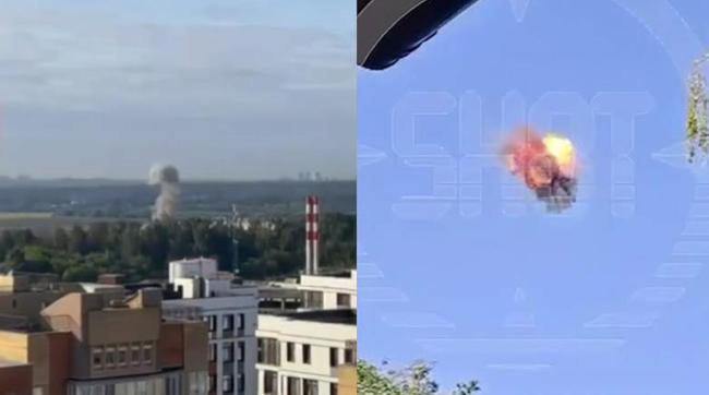 俄罗斯首都莫斯科遭无人机袭击 导致数栋建筑受到轻微损坏