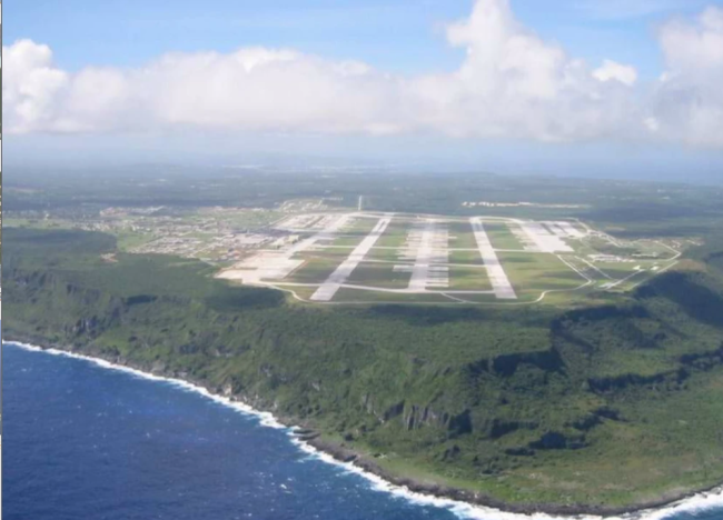 关岛安德森空军基地。