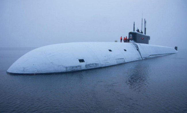 北风级战略核潜艇图片