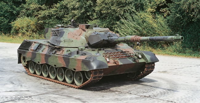 豹1a1a1 120毫米图片