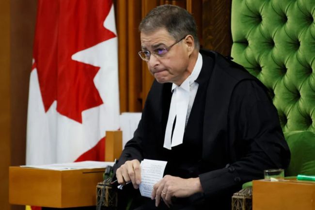 加拿大众议长辞职 也令加拿大议会陷入“极度尴尬”的境地