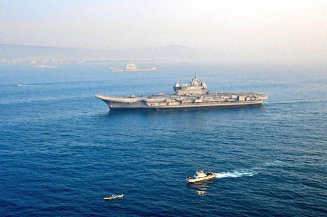 印度举行“米兰”多国海军演习，印国产航母首次参演