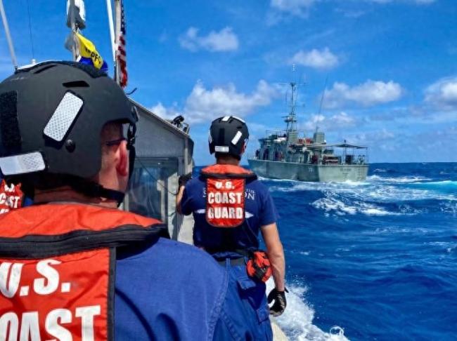 英媒炒作美海岸警卫队在基里巴斯附近登上中国渔船，但没发现任何问题