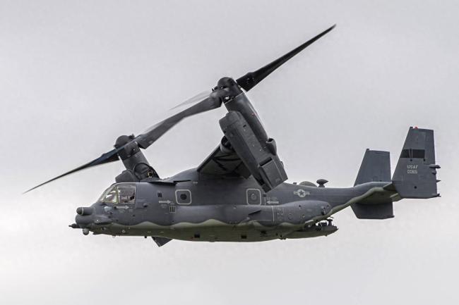  US military official: The Osprey fleet will not fully resume normal flight until next year