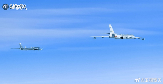 国防部：中俄在白令海组织联合空中战略巡航