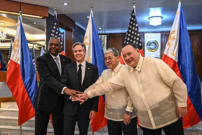 “2+2”会谈后，美菲急忙落实海军联演，专家：美国旨在进一步控制菲律宾