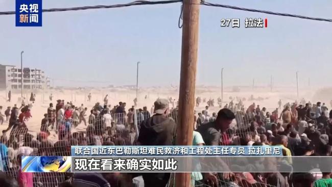 以軍被曝在物資分發(fā)點開槍 致10死62傷！
