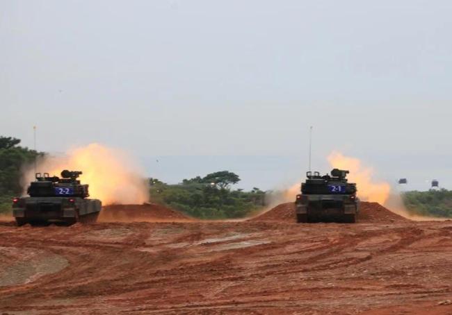 台军M1A2T公开实弹射击，没形成战斗力缺席“汉光”演习
