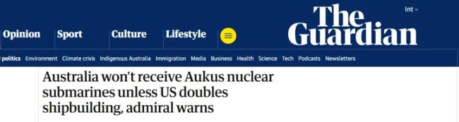 拯救美国核潜艇舰队，“这次没有灵丹妙药了”