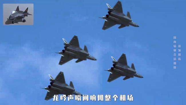 歼20高清实拍，飞行员大尺度操控过程曝光